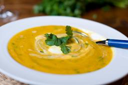Curried Carrot Soup With Ginger