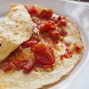 Chorizo and Sun Dried Tomato Omelette