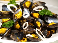 Calories in Mussels, Mussel Calories, Mussel Nutrition Facts