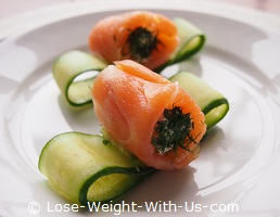  Cream Cheese and Smoked Salmon Rolls