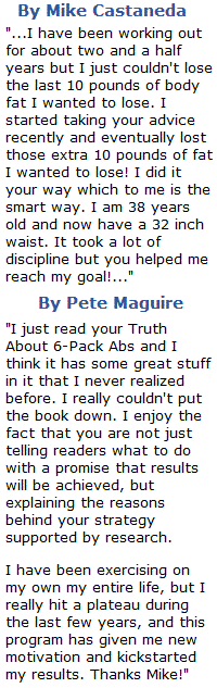 The Truth About Six Pack Abs