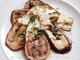 Grilled Aubergine Salad or Eggplant Salad Recipe