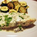 Baked Salmon Recipe: 313 kcal