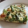 Asparagus and Goat`s Cheese Frittata Recipe