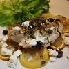 Baked Chicken Breast With Lemon and Feta Cheese