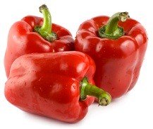Calories in Red Peppers