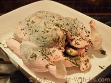 Chicken Prepared with Herbs