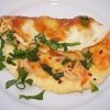 Shrimp and Cheese Omelette