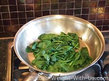 Spinach Steamed